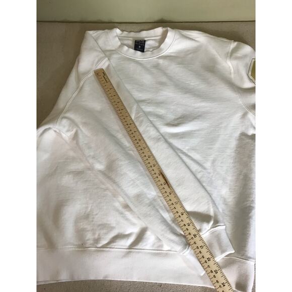 P. E Nation Women Sweatshirt Sz. XS  Cream/ Gold EUC Sporty Casual Comfortable - Picture 11 of 14